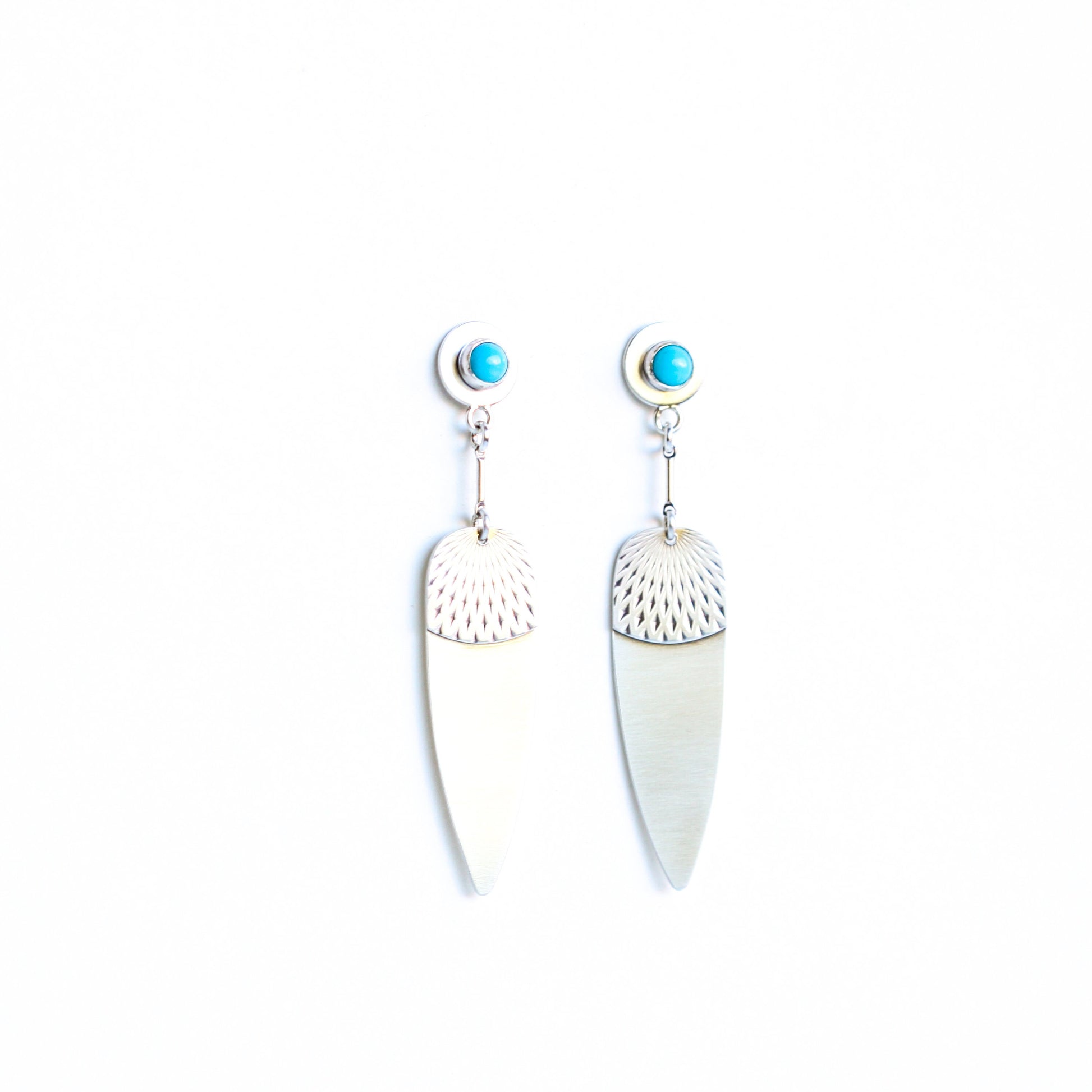 Camila Earrings-dangle earrings-Blue Hour Designs