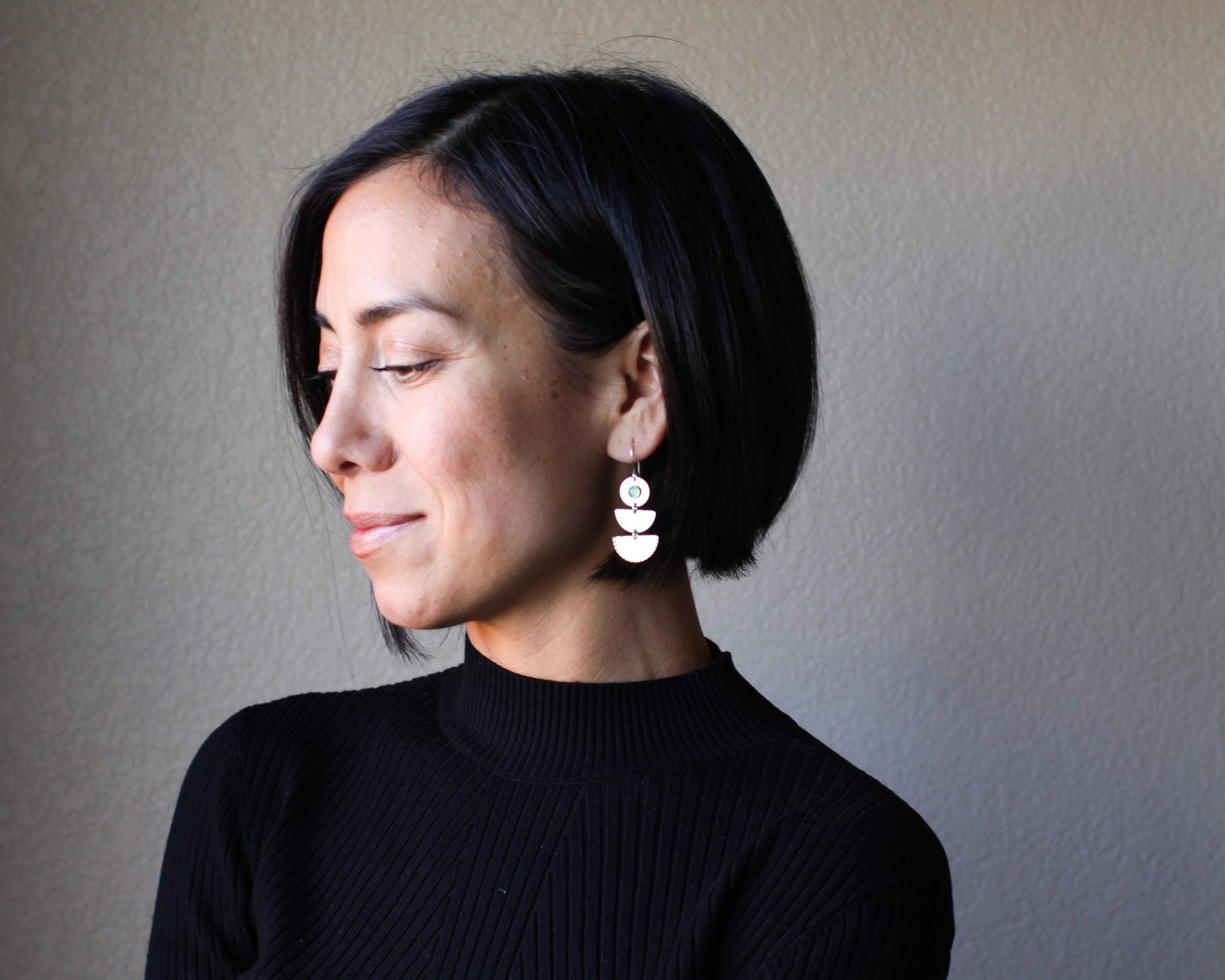 Celaya Earrings-dangle earrings-Blue Hour Designs