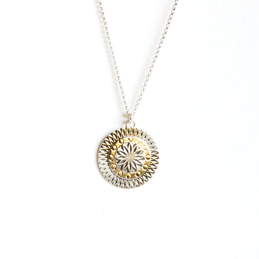 Coin Necklace-pendant necklace-Blue Hour Designs