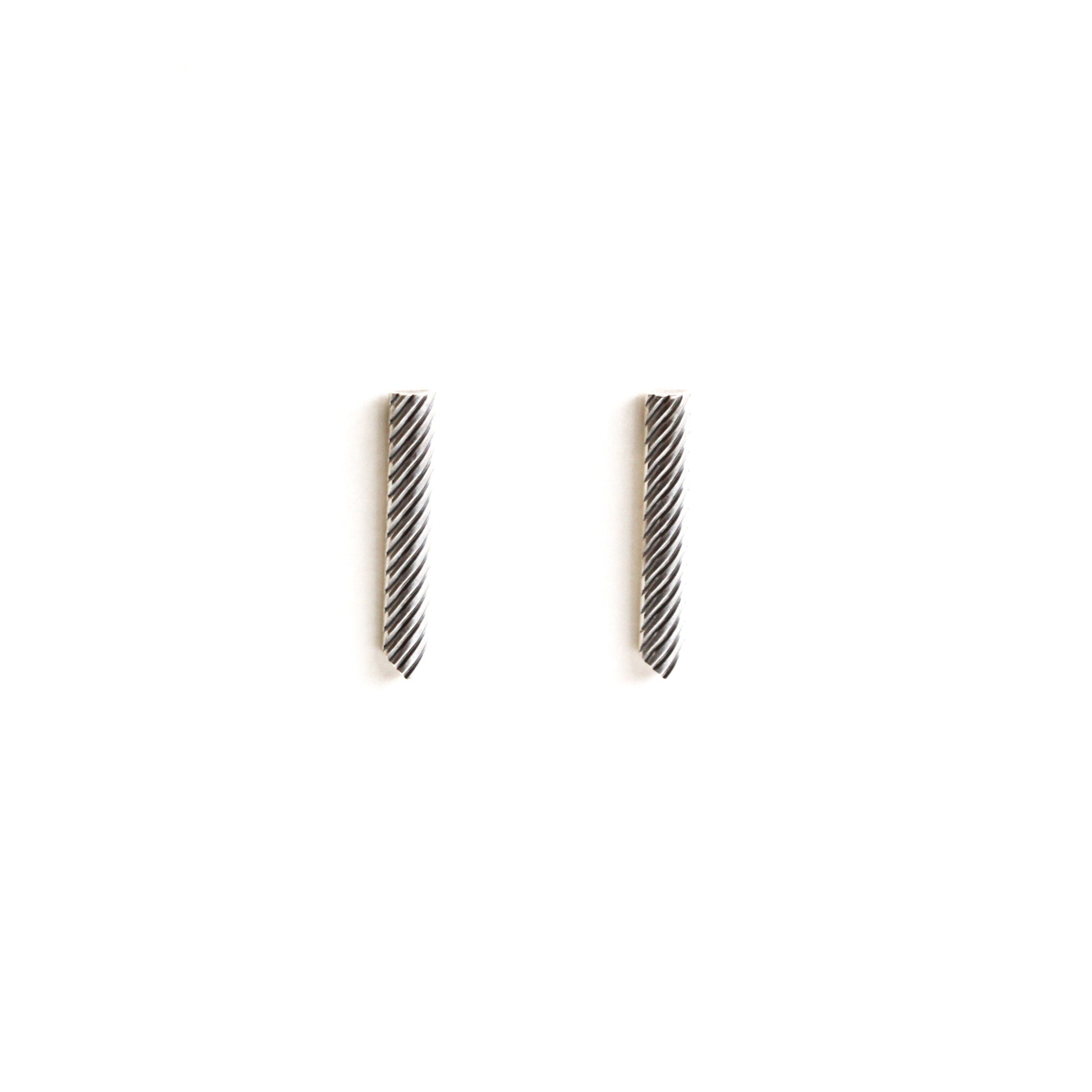 Decibel Studs-stud earrings-Blue Hour Designs