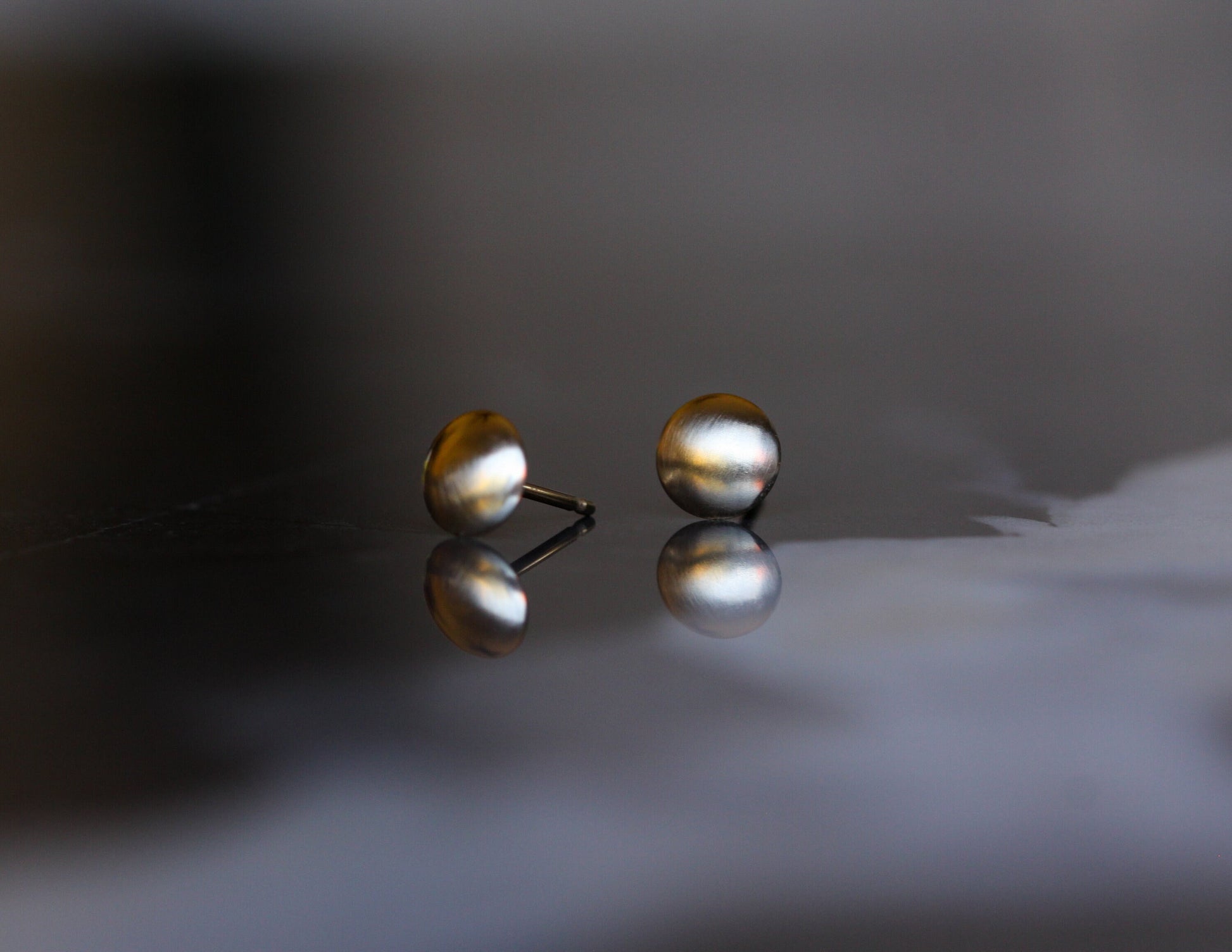 Emerson Studs - 14KY Gold-stud earrings-Blue Hour Designs