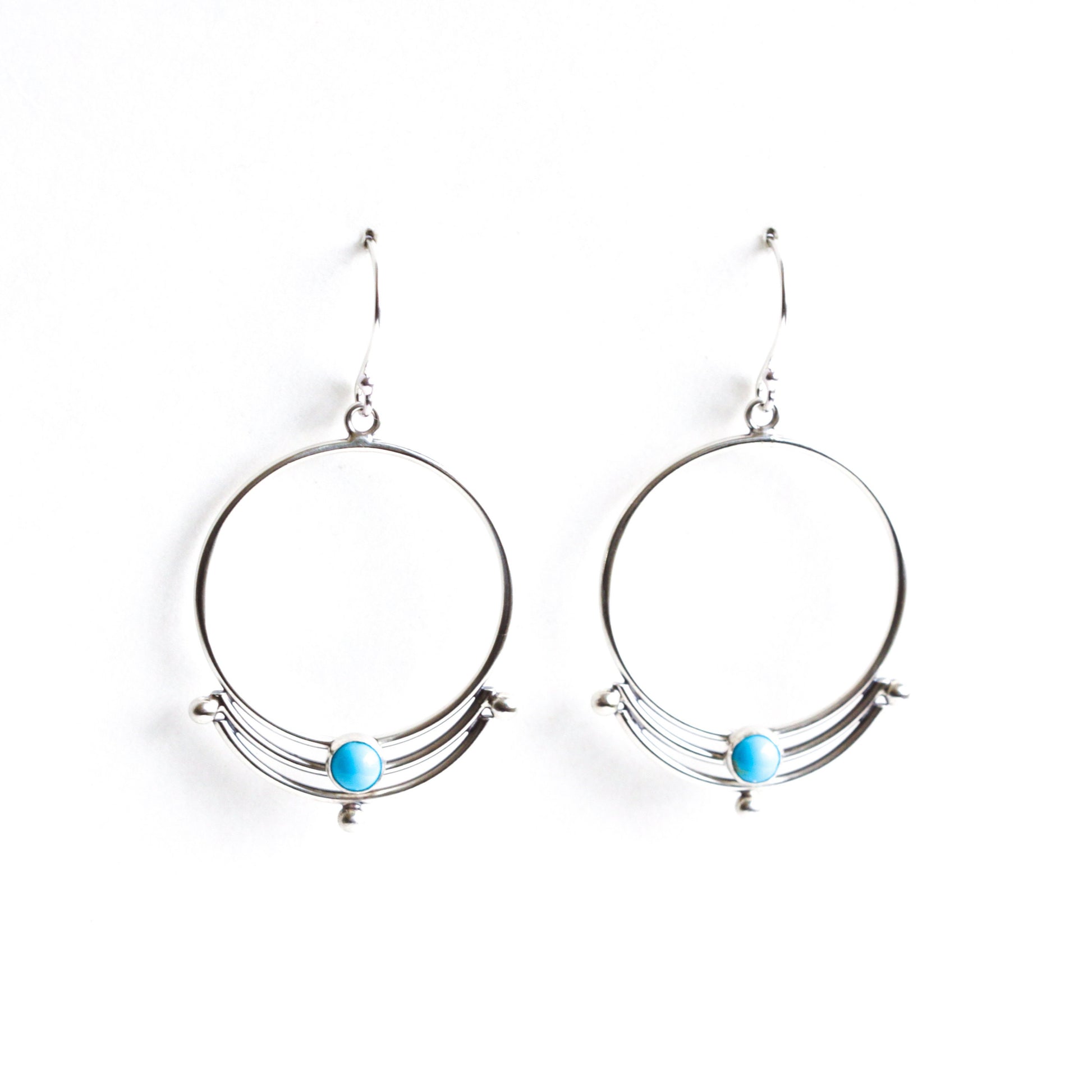 Hummingbird Earrings-dangle earrings-Blue Hour Designs
