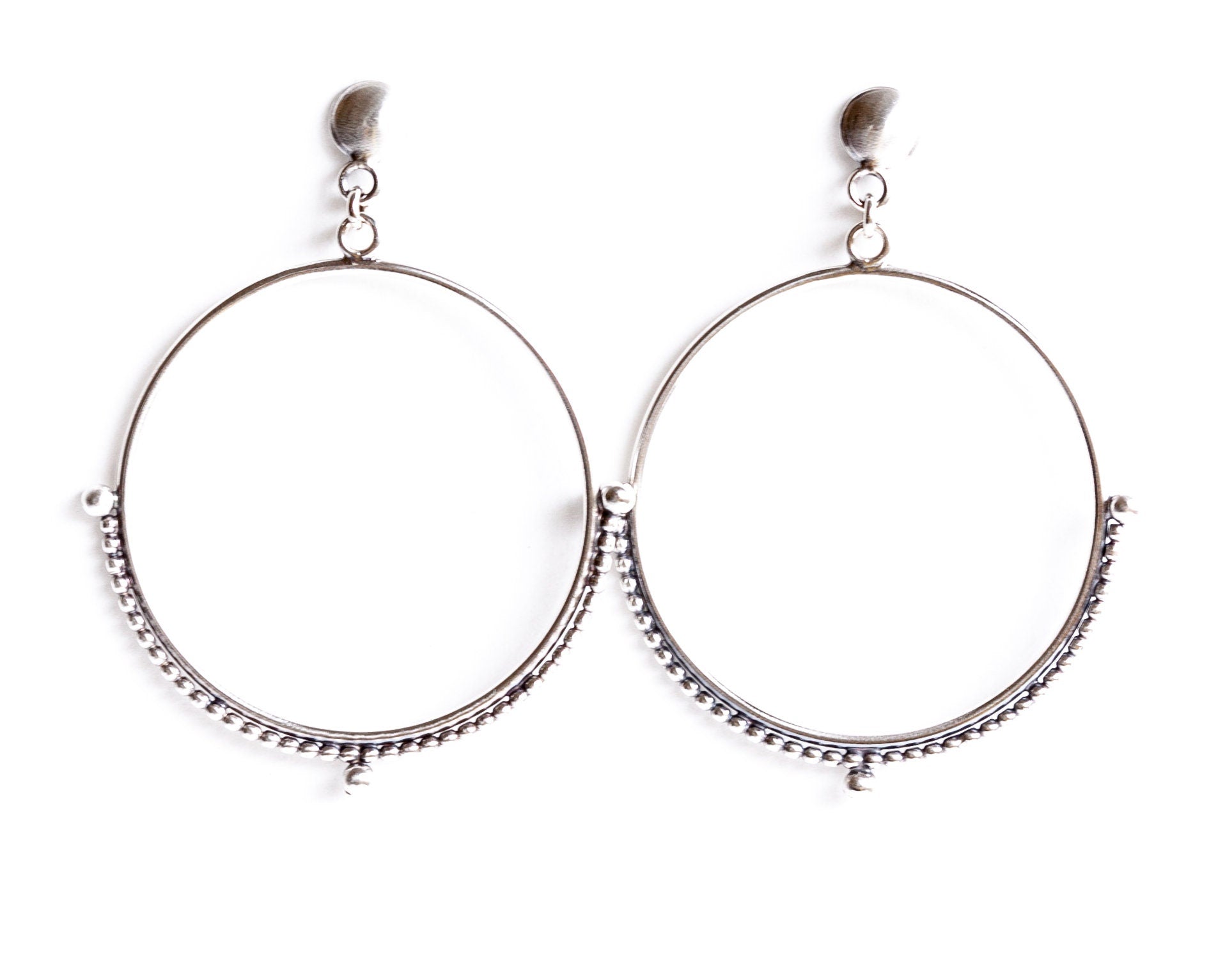 Isadora Earrings-dangle earrings-Blue Hour Designs