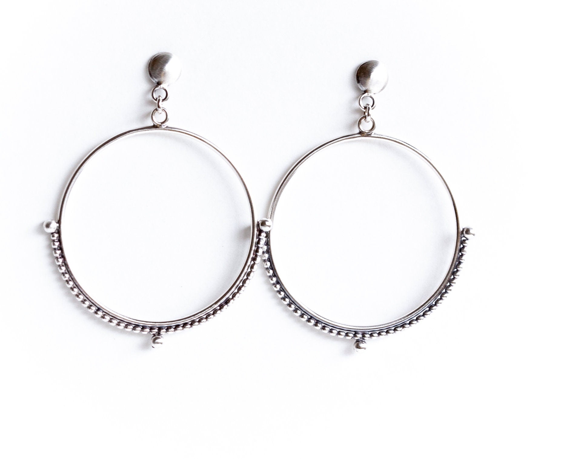 Isadora Earrings-dangle earrings-Blue Hour Designs