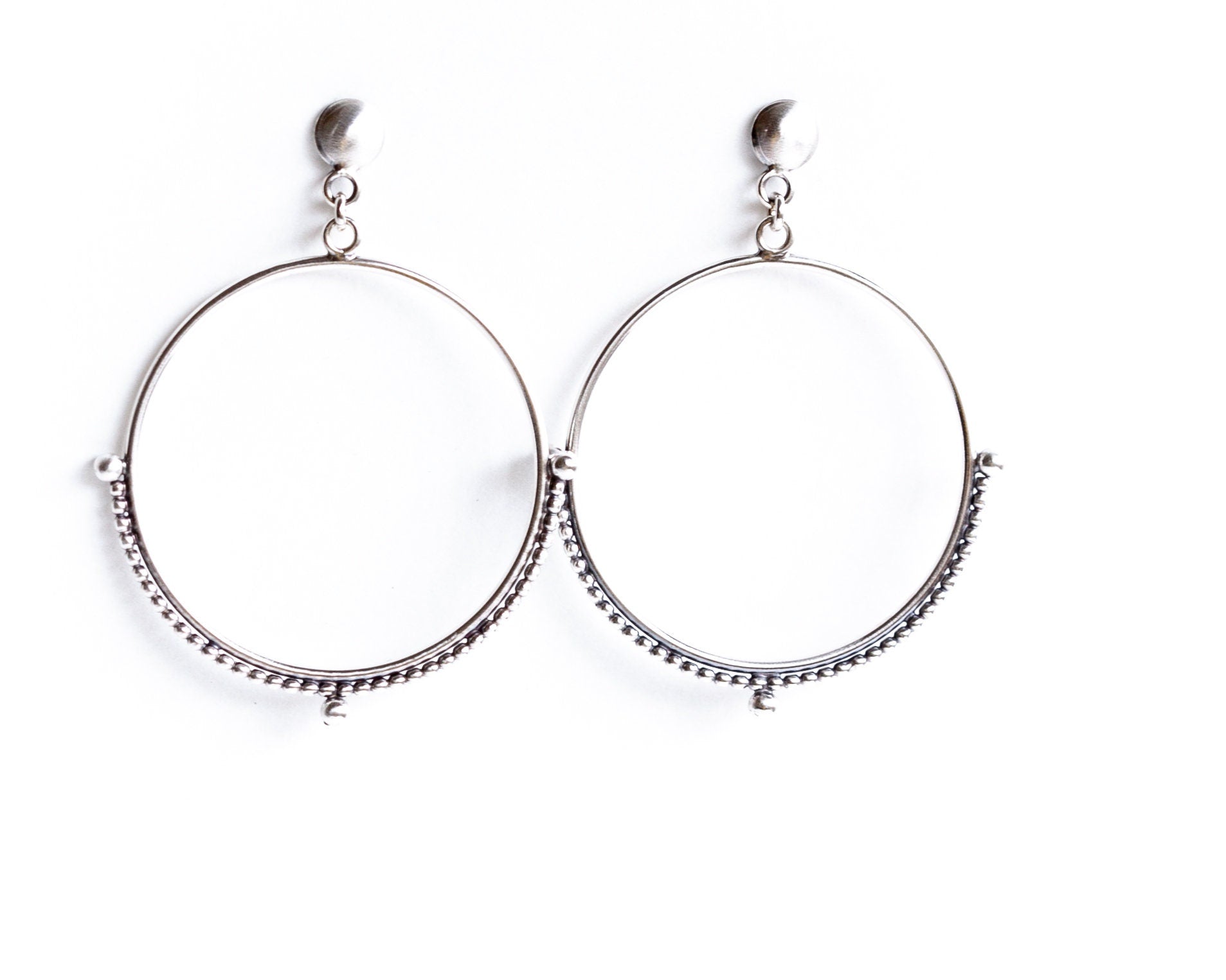 Isadora Earrings-dangle earrings-Blue Hour Designs