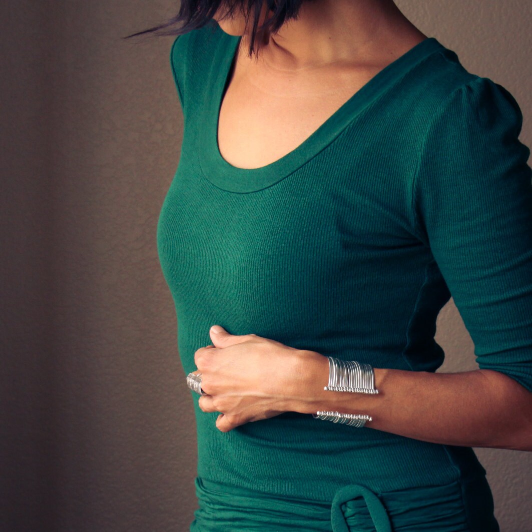 Isobel Cuff-cuff bracelet-Blue Hour Designs
