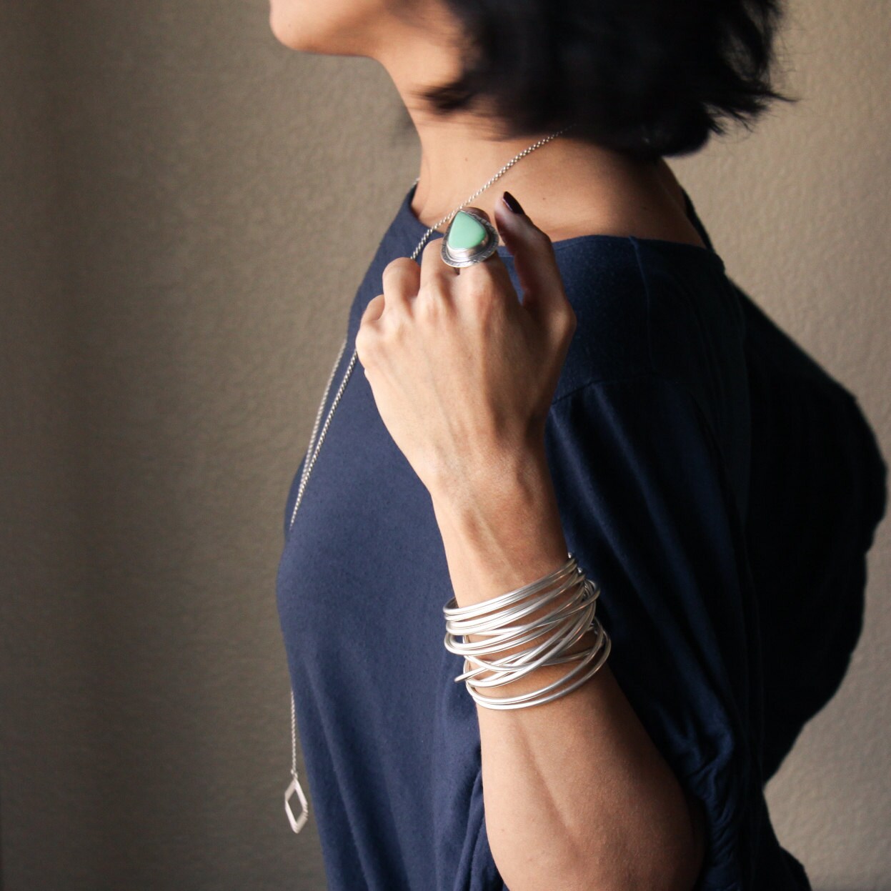 Luna Cuff-cuff bracelet-Blue Hour Designs