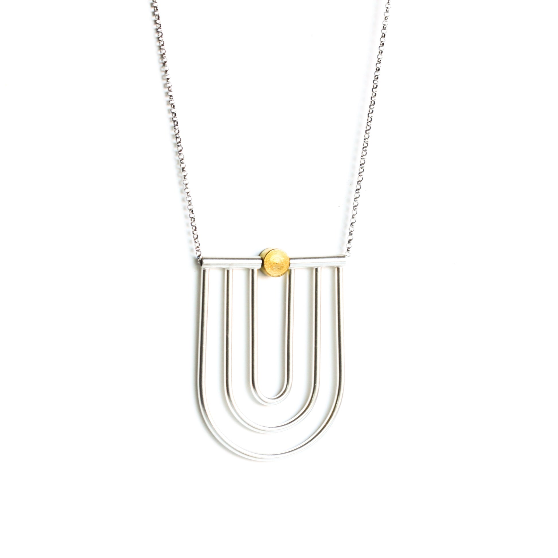 Portal Necklace-pendant necklace-Blue Hour Designs