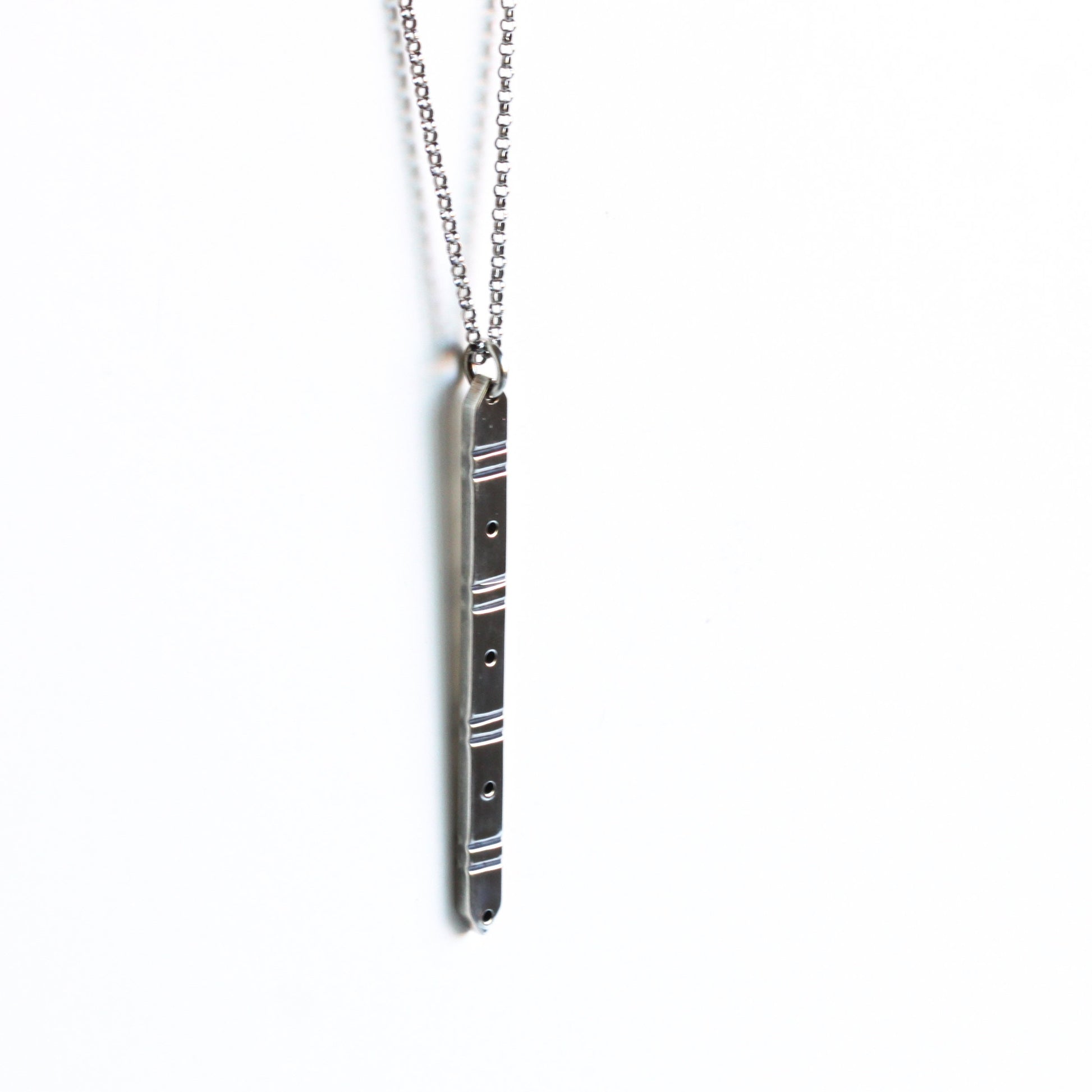 Reverb Necklace-pendant necklace-Blue Hour Designs
