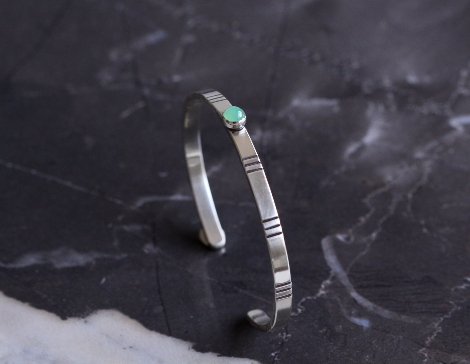 Sage Cuff-cuff bracelet-Blue Hour Designs