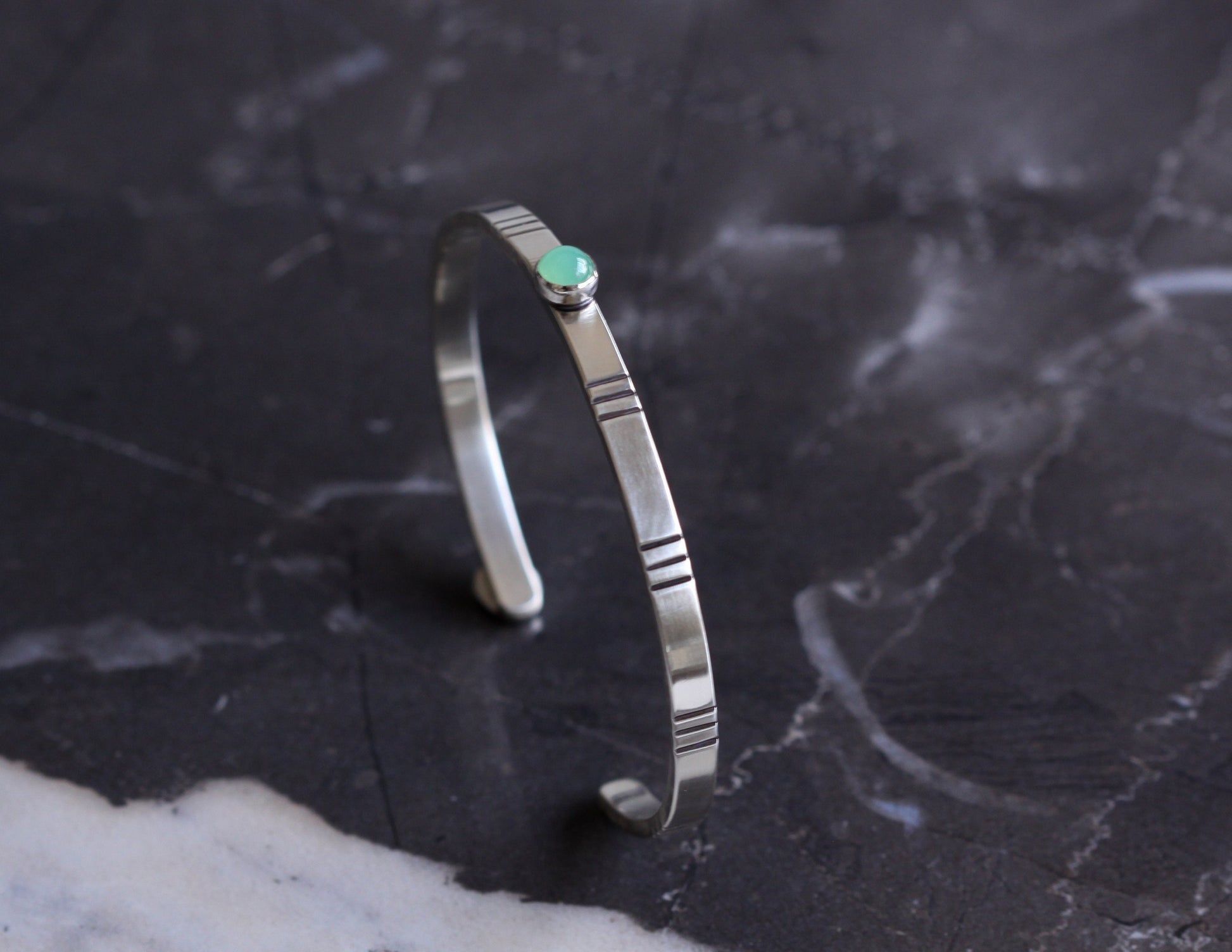 Sage Cuff-cuff bracelet-Blue Hour Designs