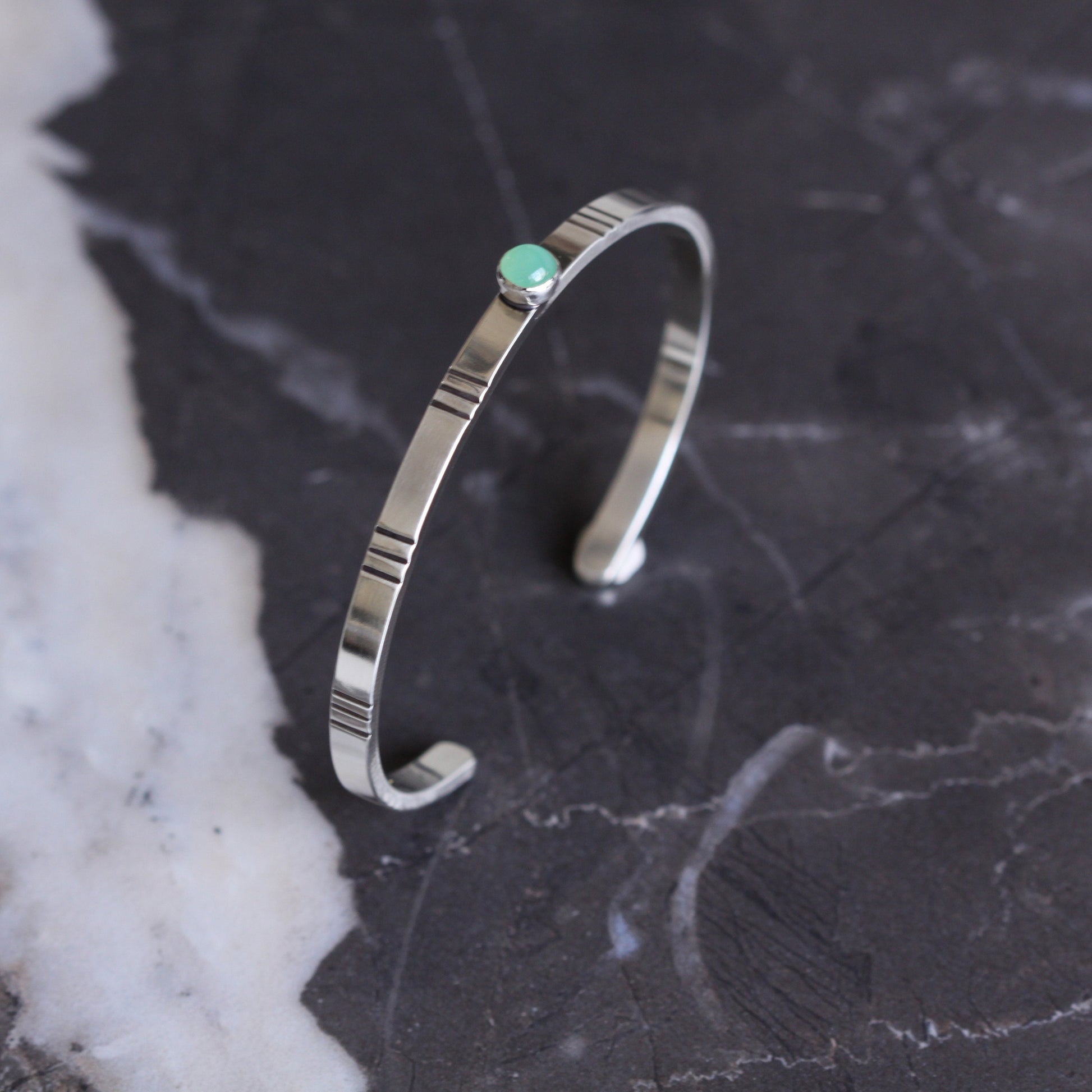 Sage Cuff-cuff bracelet-Blue Hour Designs