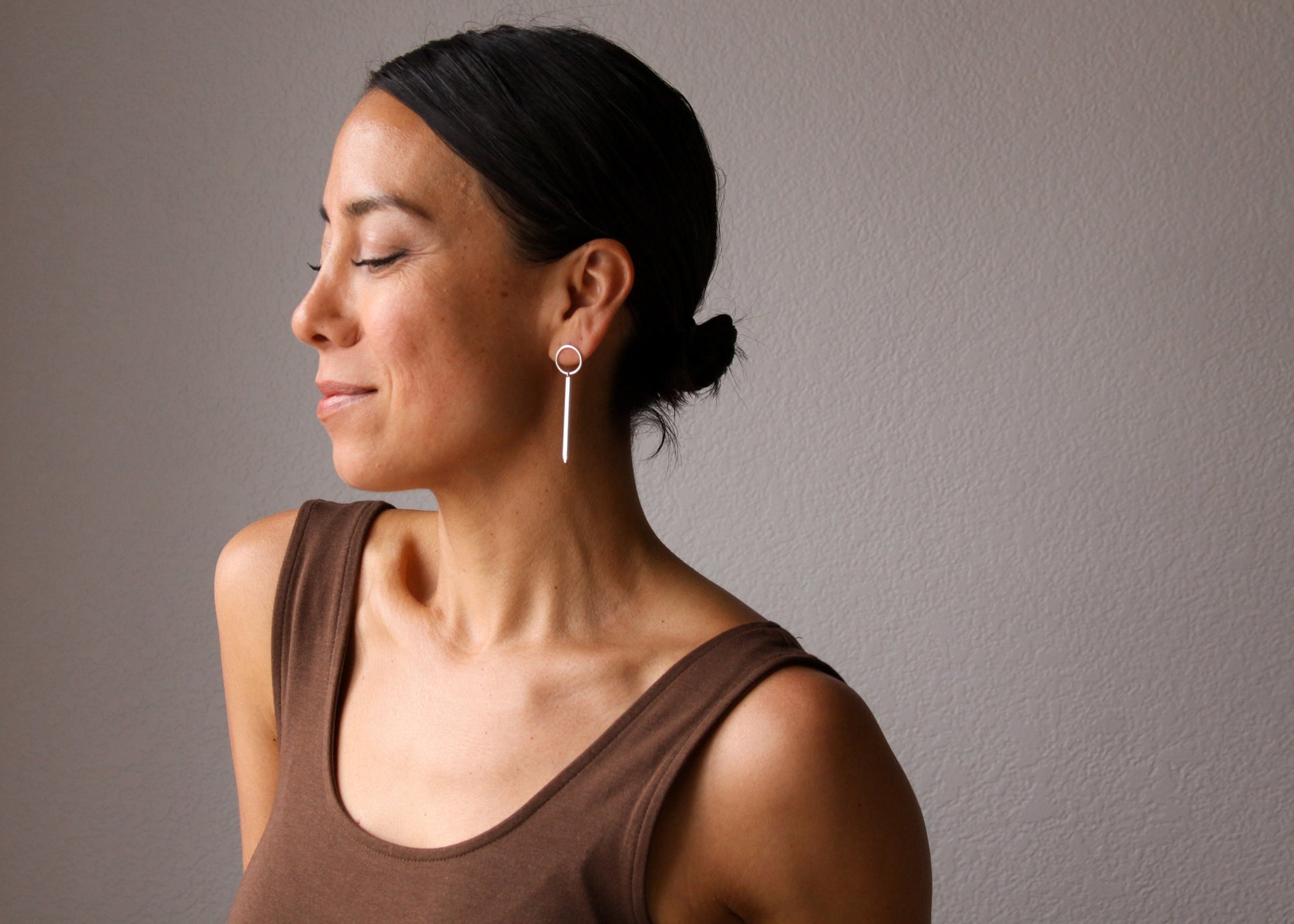 Spear Studs-dangle earrings-Blue Hour Designs