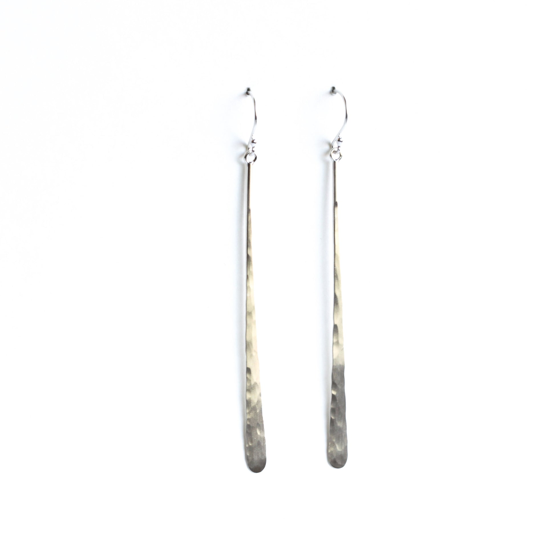 Stems Earrings-dangle earrings-Blue Hour Designs