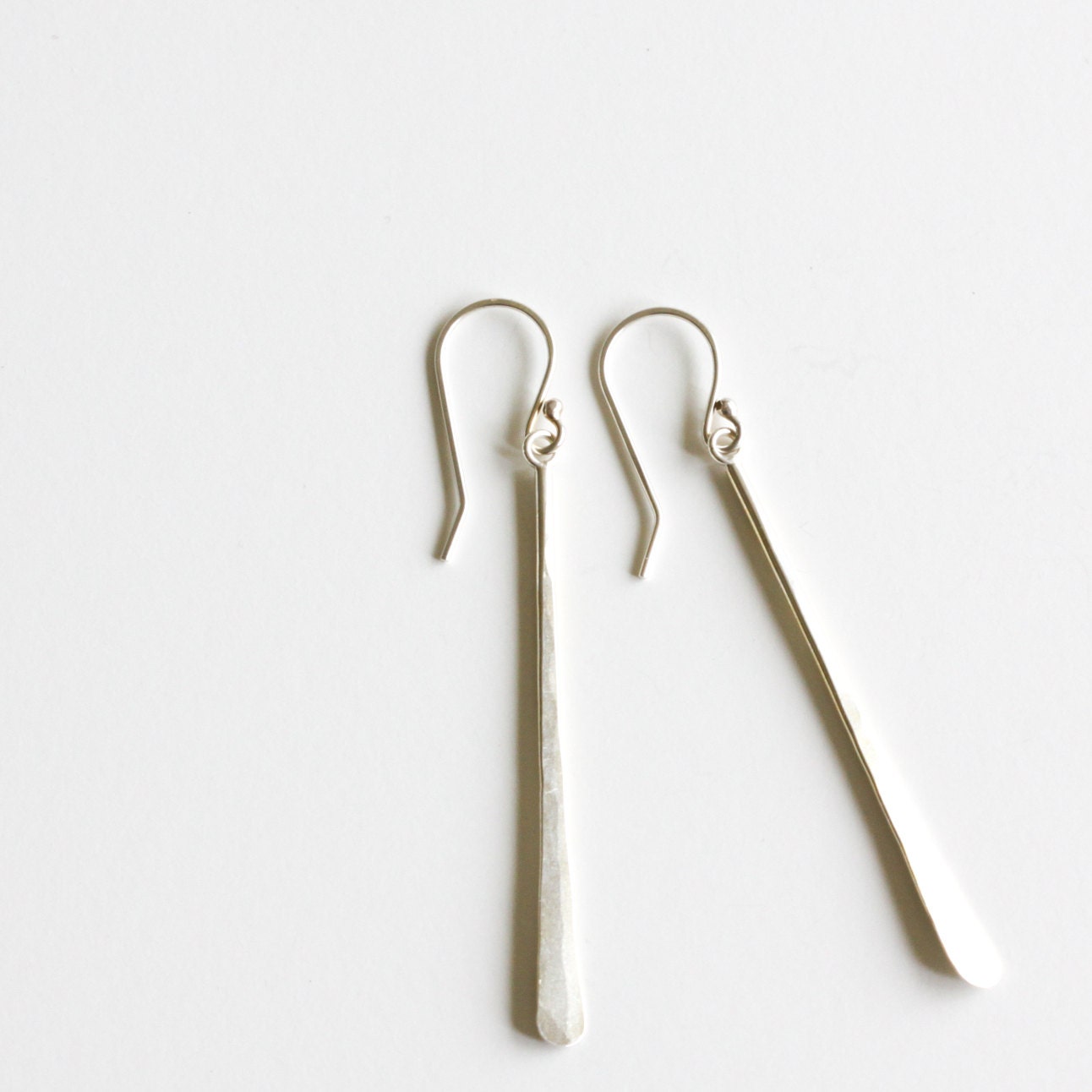 Stems Earrings - Small-dangle earrings-Blue Hour Designs