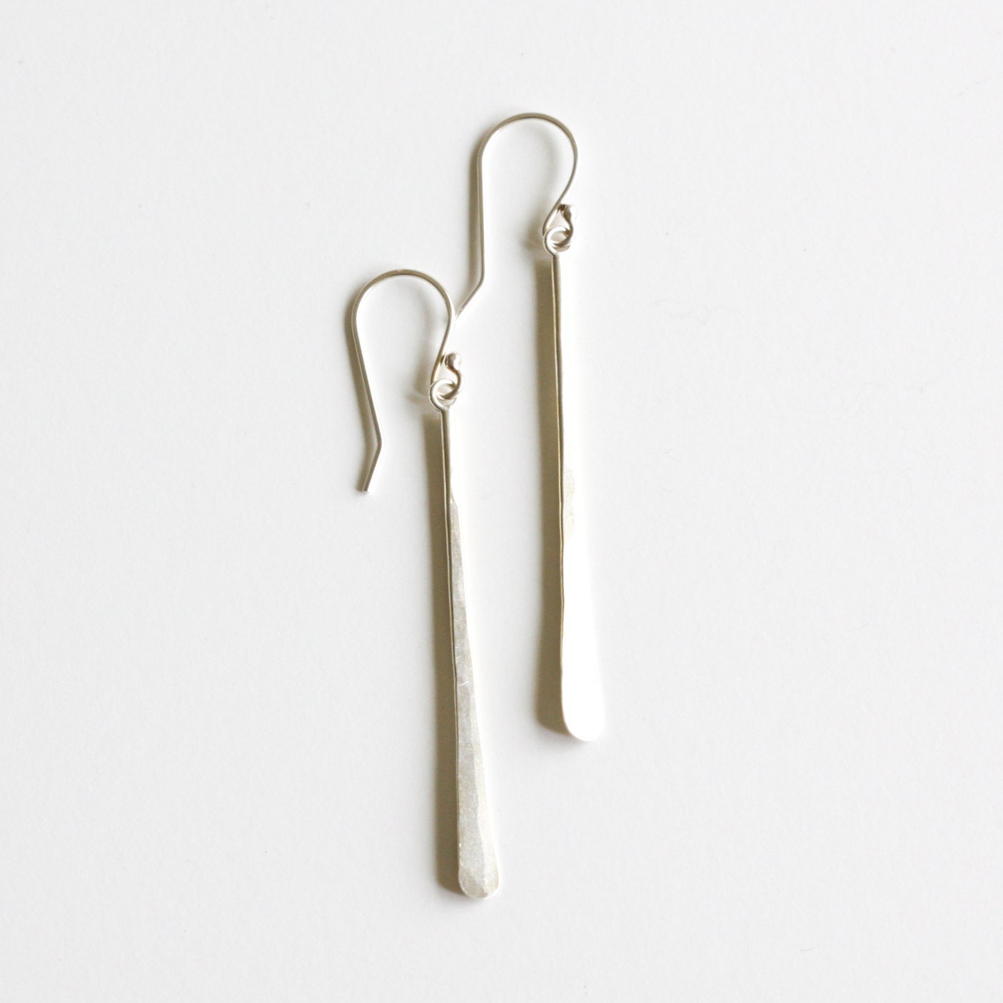 Stems Earrings - Small-dangle earrings-Blue Hour Designs