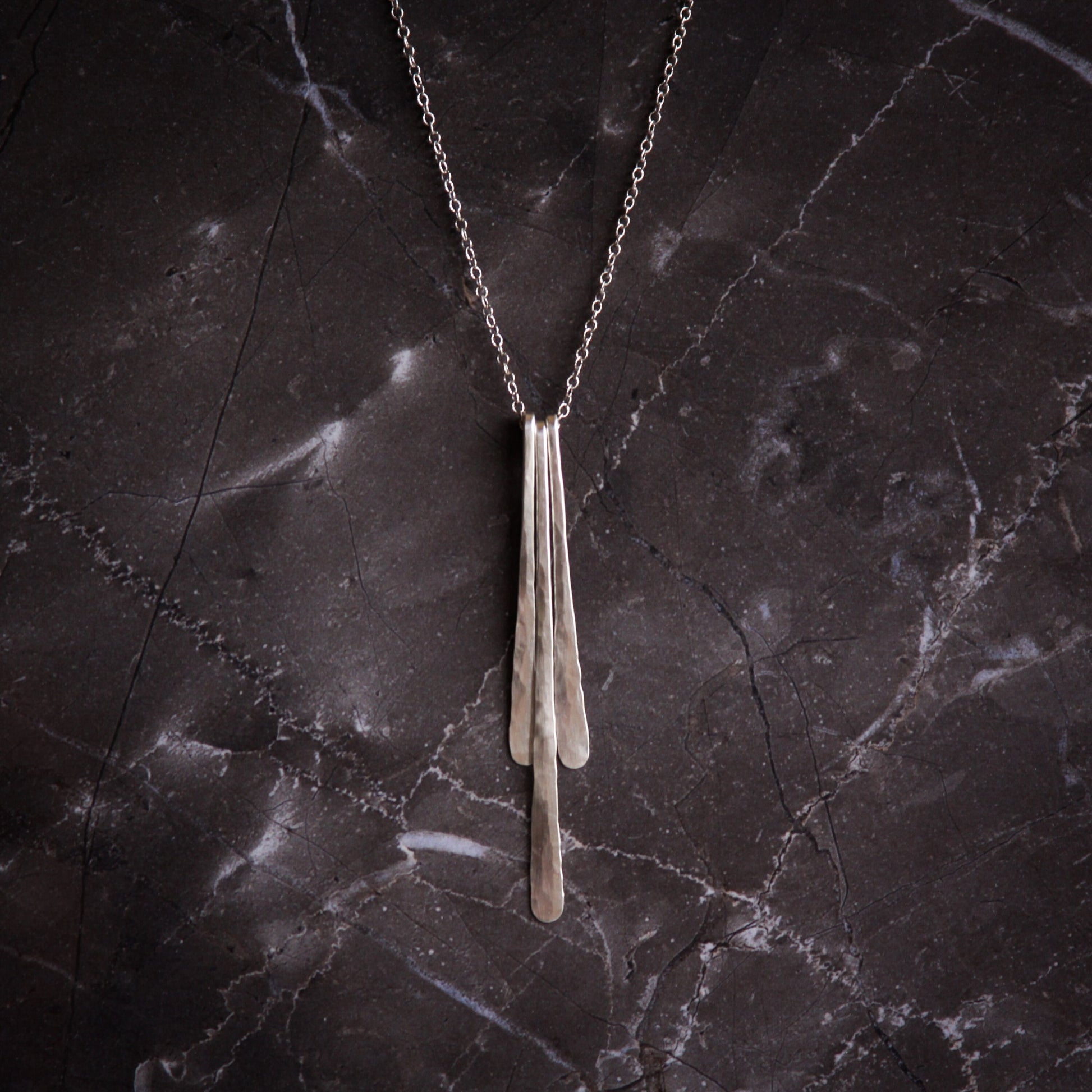 Stems Necklace-pendant necklace-Blue Hour Designs