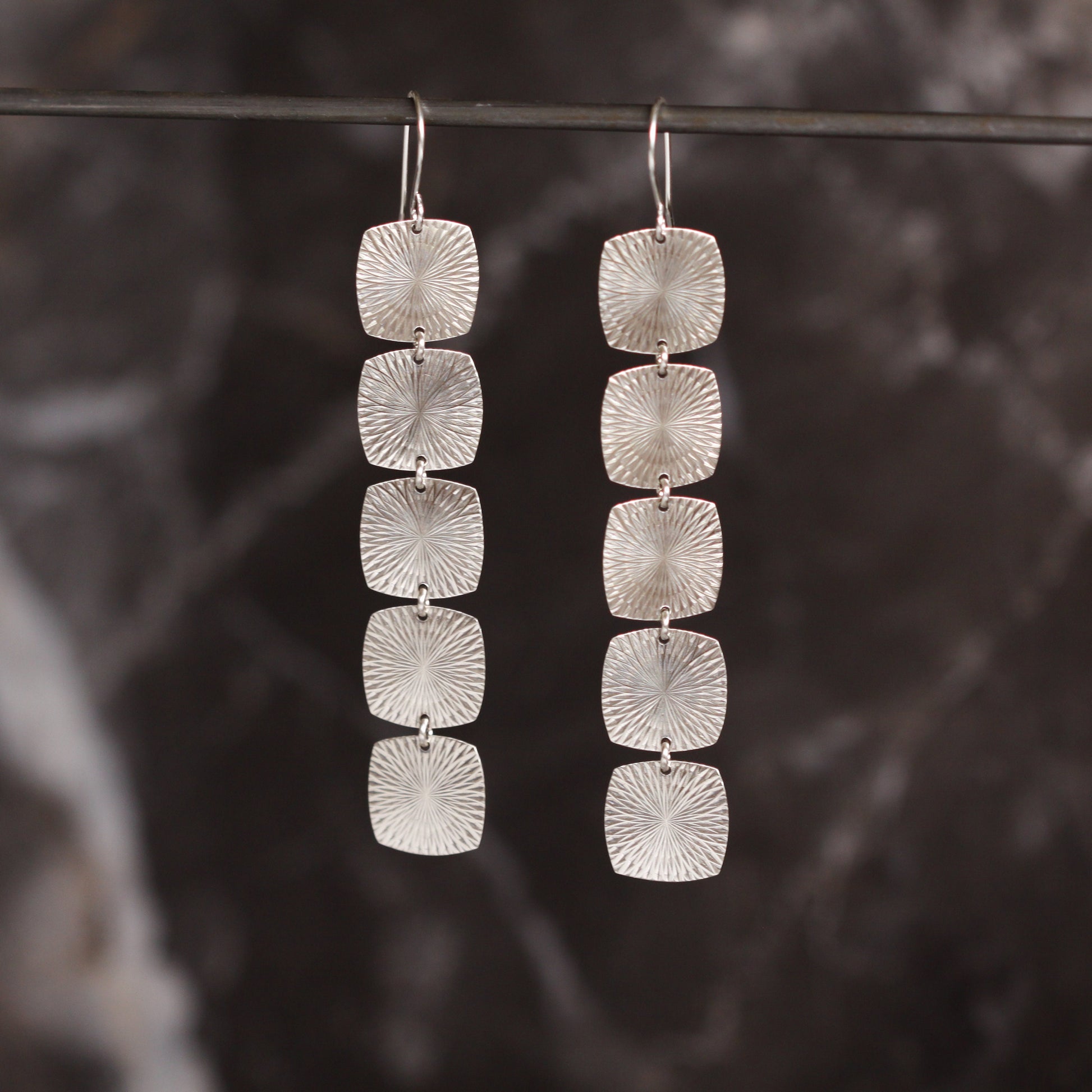Tucana Earrings - Long-dangle earrings-Blue Hour Designs
