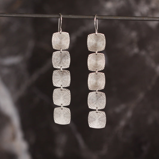 Tucana Earrings - Long-dangle earrings-Blue Hour Designs