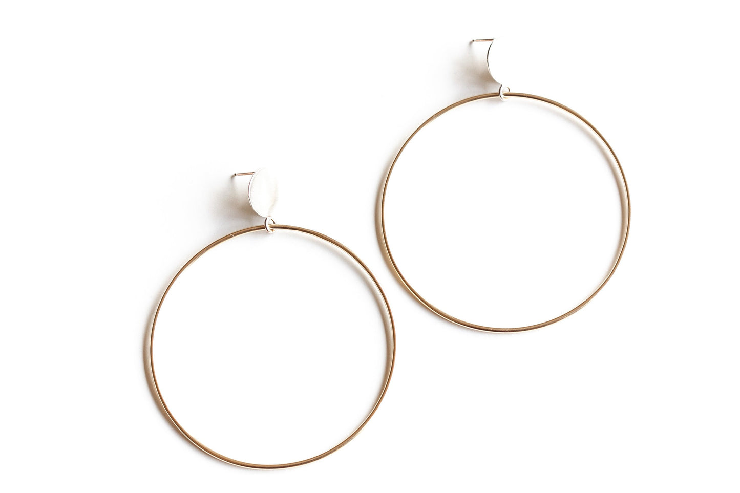 14K Gold Sophia Hoops