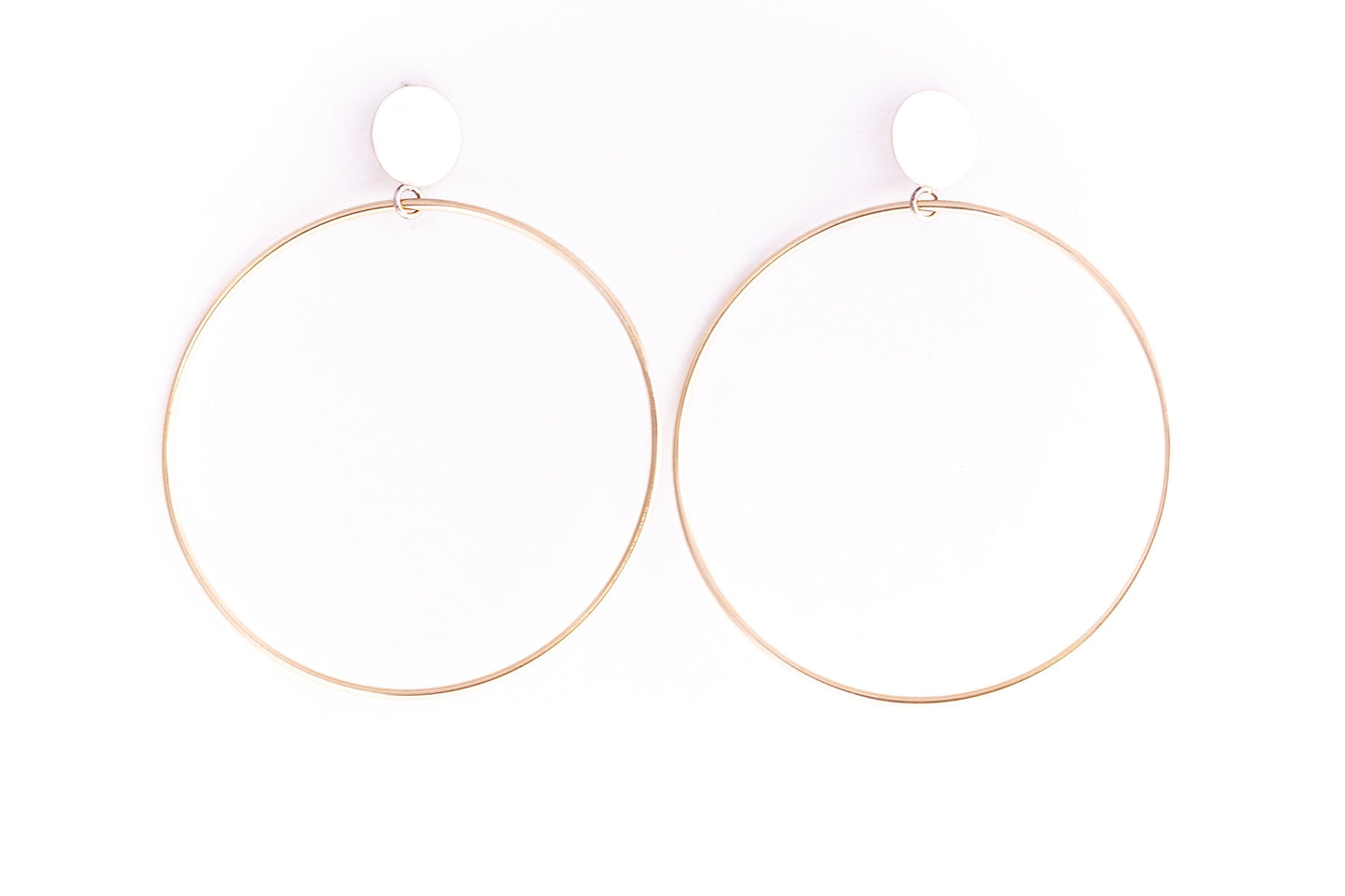 Sophia Hoops - 14K Gold