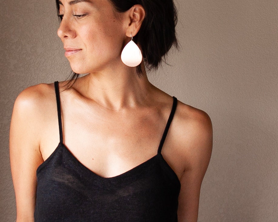 Juno Earrings - Copper, Large