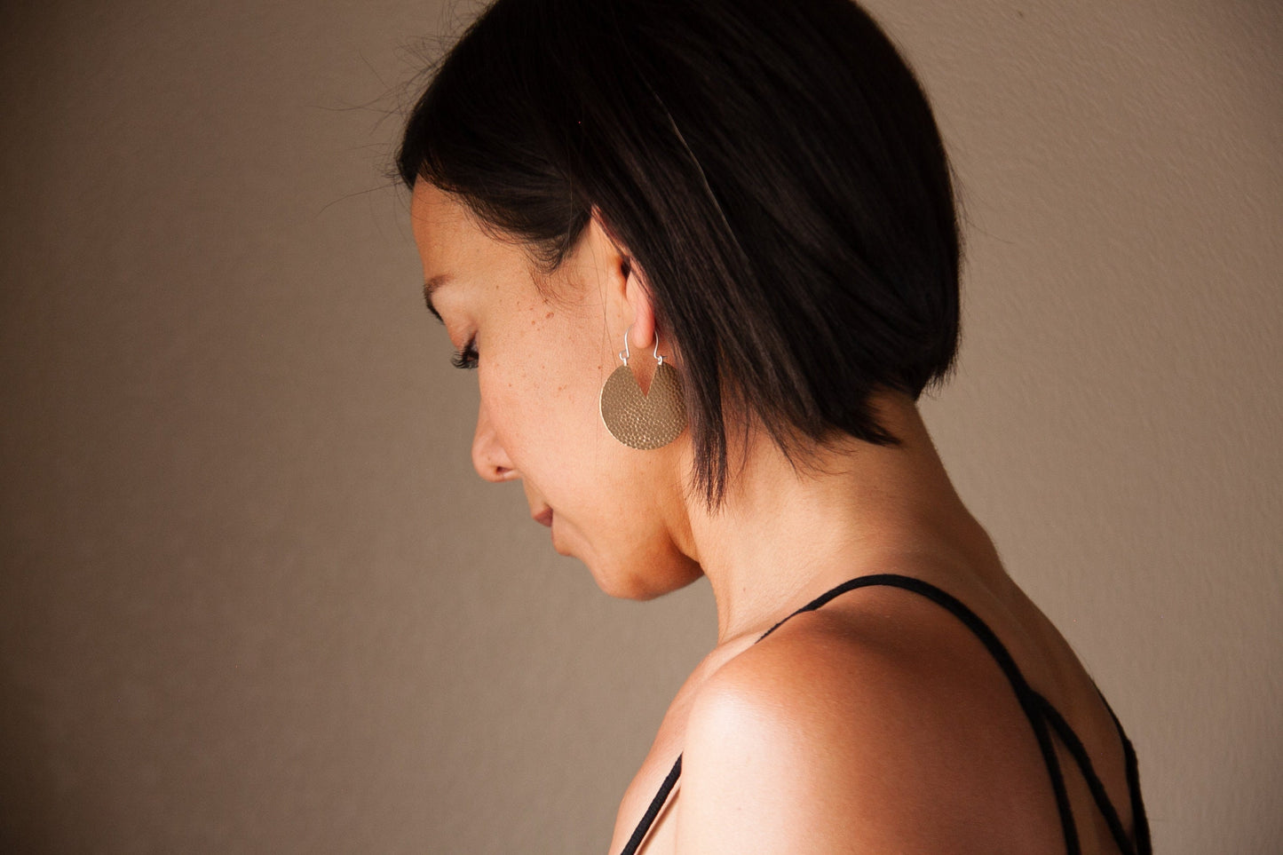 Brass Iya Earrings – Small