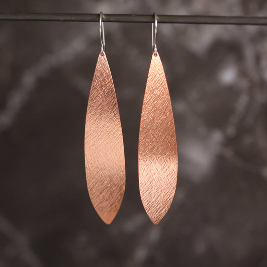 Quill Earrings - Copper
