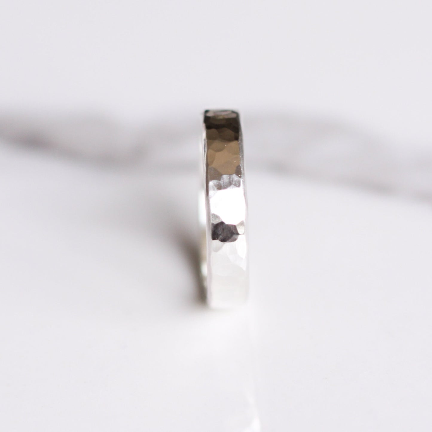 Hammered Blanca Ring