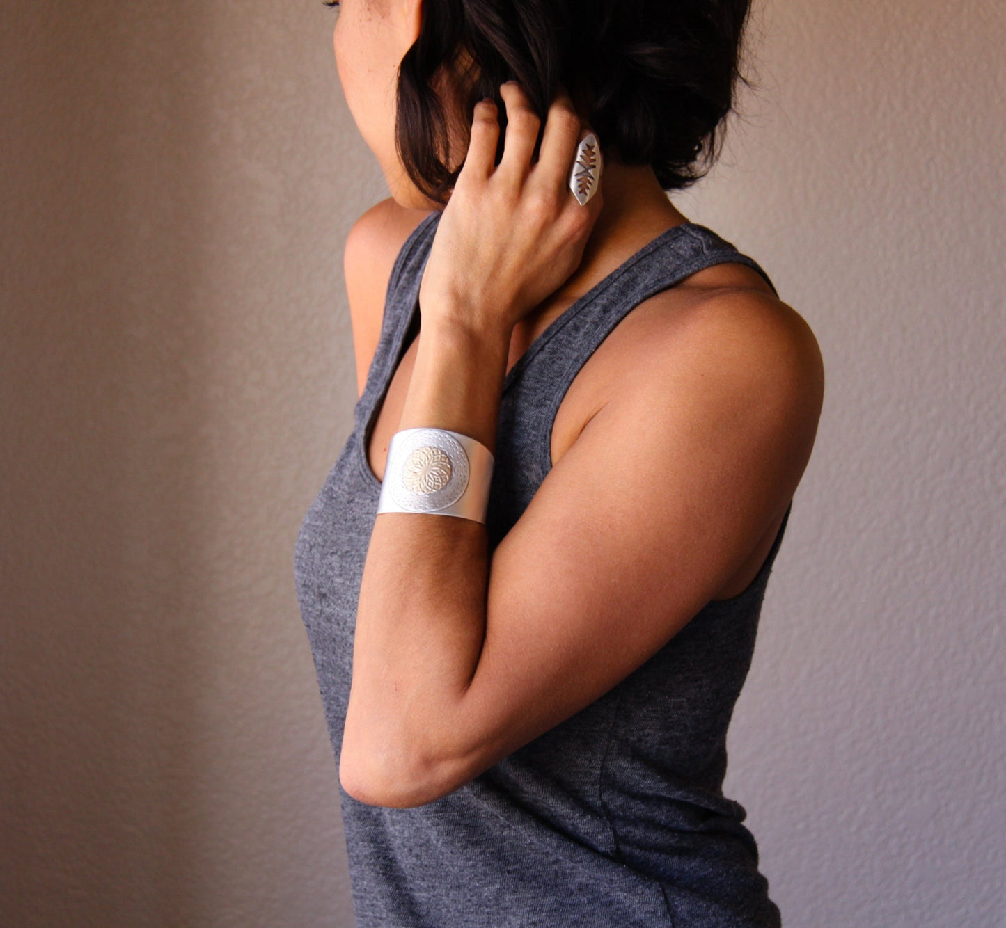 Mandala Cuff