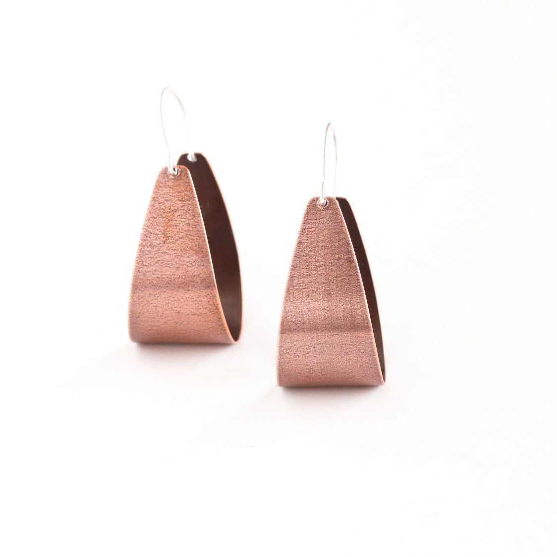 Scoop Earrings - Copper