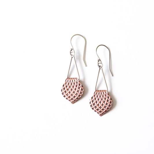 Alhambra Earrings - Copper, Small